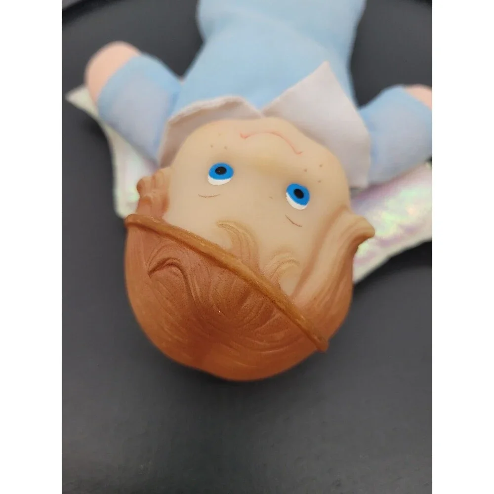 Vintage 1986 House Of Lloyd Soft Body Angel Blue Flaw Read